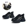 Novos Tênis Dad Patchwork Retrô para Mulheres Primavera 2026 Tênis de Plataforma de Sola Grossa Sapatos Casuais Versáteis Femininos