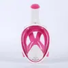 Máscara de Buceo Libre para Adultos Snorkel Tubo Completamente Seco Máscara de Buceo Profesional Máscara Facial Completa