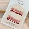 Unhas Usáveis Atacado Estilo Estampado Conjuntos de Unhas Usáveis Estilo Coreano Doce Suave Cool Múltiplos Estilos Arte de Unhas Pontas de Unha Usáveis