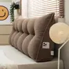 Diretamente do Fabricante, Almofada Triangular Essencial Teddy Velvet para Cabeceira de Inverno, Sofá, Almofada Tatami, Almofada de Cintura, Removível e Lavável