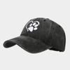 Gorra de Béisbol Suave con Transferencia de Calor de Pata de Perro Corazón Nuevo Transfronterizo 2025 para Hombres y Mujeres Sombrero de Protección Solar para Ocio al Aire Libre