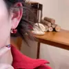 Aretes de Cuentas en Forma de Corazón, Versátiles y de Moda, Dulces y Delicados, Aretes de Alta Gama y Exquisitos para Mujer