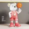 Oso Violento Celebridad de Internet Adorno para Sala de Estar Juego Completo Decoración Gabinete de Vino Gabinete de TV Gabinete de Oficina Tamaño Pequeño Gama Alta