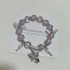 Pulsera de Hilo de Granada Elegante Retro Lujo Accesible Moda Nicho Pulsera Pulsera Regalo Femenina Moderna 40543