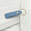 Chaveiro de couro de cor sólida para hotel motel, acessórios de chave criativos simples, pingente de bolsa com cordão de couro que combina com tudo