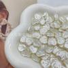 Perlas artificiales barrocas acrílicas de color brillante, cuentas sueltas de formas especiales, accesorios hechos a mano, material de bricolaje