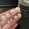 Pendientes de Perla de Sirena Coloridos Estilo Fiebre 2025 Nuevo Diseño de Nicho Primavera y Verano Pendientes de Gama Alta