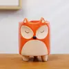 Artesanías de Cerámica animal de dibujos animados gres maceta pequeña animal lindo flor maceta de flores para escritorio decoración de planta verde adornos para maceta