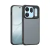 Capa de Celular com Sensação de Pele para OPPO Find X10 Pro Max Semi-transparente Fosca Simples Anti-queda 2 em 1