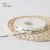 Impresión de hilo versión J 1,0 cm * 45 yardas cinta de ramo de flores correa de regalo lazo cinta decorativa