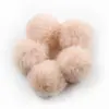 Directamente del fabricante: Colgantes de Pompones DIY, Accesorios Hechos a Mano para Ropa, Zapatos y Sombreros, Pompones Pequeños de Piel Sintética de Conejo