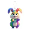 Producto Nuevo de Pascua Transfronterizo Figura Plana Acrílica Conejo Lindo Adorno para Colgar en el Coche Decoración de Navidad Acción de Gracias