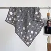 Bufanda Cuadrada de Lana 100% de Alta Calidad, Cálida, Versátil para Otoño e Invierno para Mujer, Modelo Nuevo 2026, Calentador de Cuello, Bufanda de Seda