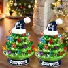 Árvore de Natal de Novo Produto Transfronteiriça com Logotipo de Time da NFL Logotipo de Time de Futebol Americano Árvore de Natal