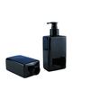 Frasco Quadrado Plano de 100ml 200ml 300ml Frasco Quadrado Plano para Limpador Facial Frasco para Loção Corporal Frasco para Condicionador