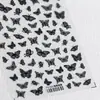 Tensor Sinfonía de Colores Mariposa Azul Hada Pegatinas para Uñas M-217 Versátil Serie Mariposa Pegatinas Adhesivas para Uñas