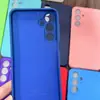 Estrela de Vendas Samsung S 25 PLUS Simples 2.0 Furo Fino Silicone Toque de Pele Veludo Interno Caixa Capa de Celular