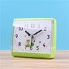 Reloj Despertador Cuadrado de Plástico al por Mayor Fabricante Despertador Infantil Regalo para Estudiantes Reloj Pequeño Hora de Sonar Regalo para Estudiantes
