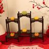 Ornamentos de mesa de sobremesa chinesa, suporte de exibição, bandeja de mesa de casamento, decoração de casamento, chá, bolo, suporte antigo