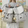 Mochilas Transfronterizas Personalizadas de Moda Tendencia Color-Bloqueo Grandes y Pequeñas para Viajes Casuales, Mochilas de Gran Capacidad para Exteriores al por Mayor