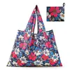 Nueva Bolsa de Compras Plegable Ecológica Bolso de Mano Satchel de Tela Oxford 210D Bolsa de Almacenamiento Gran Capacidad Bolsa de Compras para Supermercado