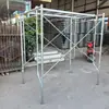 Fabricante de Guangzhou Andamio Tipo Puerta Galvanizado Andamio Tipo Puerta Andamio Tipo Puerta Completamente Galvanizado Decoración de Obra