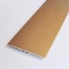 Tira de Borde de Aleación de Aluminio en Forma de T Grano de Madera K Oro Recorte de Piso Junta de Panel de Pared Tira Selladora Metal al por Mayor