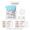 Lmltop 20 Bolsas de Dulces Gránulos de Mascarilla Facial Comprimida Tela de Mascarilla Facial Comprimida Mascarilla Facial Casera DIY D0851