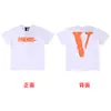 [Transfronteiriço 220g] Vlone Saúde Manga Curta V Grande Dragão Chinês Limitado Fujiwara Hiroshi Guanxi Wang Yibo Igual
