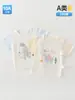 Fontana de Spray Elefantinho Bebê Suéter de Algodão Puro Desenho Camada Base de Verão Infantil Roupa Infantil Body de Bebê Manga Curta com Abertura nos Ombros