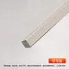 Perfiles de borde en forma de 7 de aleación de aluminio personalizados para esquinas de pared, perfil de borde de ángulo recto para baldosas cerámicas, tira selladora de borde decorativa, remate de esquina exterior en forma de L