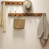 Cabide de Parede Gancho para Bolsa de Chaves Entrada Cabide Criativo Rack de Armazenamento para Quarto Sem Necessidade de Furar