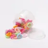 Elástico Pequeno para Crianças com Alta Elasticidade e que Não Danifica o Cabelo. Elástico de Cabelo para Bebê. Elástico de Cabelo de Borracha para Menina com Corda para Rabo de Cavalo