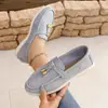 Comercio electrónico transfronterizo, talla grande, colección nueva otoño 2026, zapatos de vestir, tallas 36-43, mocasines slip-on, zapatos fáciles de llevar