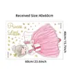 Br64522 Estrella Dorada Brillante Cuento de Hadas Princesa Pegatina de Pared Autoadhesiva Habitación Infantil Guardería Decoración del Hogar Pegatina