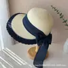 Chapéu para Mulheres, Ciclismo ao Ar Livre de Verão, Aba Larga, Proteção Solar, Chapéu de Palha, Laço, Chapéu de Praia, Trançado, Aba Larga, Versátil