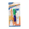 Kit de Escova de Dentes e Pasta de Dentes para Pets, Limpeza Bucal para Cachorros, Escova de Dentes para Cachorros, Escova de Dentes de Dedo para Gatos, Escova de Dentes para Gatos, Suprimentos para Pets