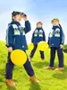 Estudiantes de Primaria 2025 Chaqueta de Uniforme Escolar Uniforme de Jardín de Infancia Ropa de Primavera y Otoño Ropa de Otoño e Invierno para Niños Uniforme de Clase de Deportes Conjunto de Tres Piezas