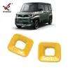 Aplicable a 25 Modelos de Mitsubishi Delica Mini Parachoques Delantero Modificado Marco Decorativo para Luz Antiniebla Transfronterizo