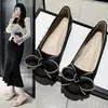 Zapatos Planos Estilo Francés para Mujer, Nuevo Modelo Primavera 2026, Adecuados para Combinar con Faldas, Zapatos Mary Jane de Piel, Boca Baja, Suela Suave, Zapatos de Maternidad