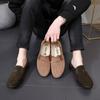 Zapatos Casuales para Hombre Lutai Primavera y Otoño Zapatos de Trabajo Zapatos de Seguridad Zapatos Bajos para Exteriores Zapatos para la Práctica Matutina Ligeros Transpirables de Terciopelo Zapatos para Caminar
