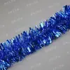2 m Seda Bolha Lã Corante Novo Estilo Natal Casamento Celebração Festa de Feriado Suprimentos de Decoração Tira Colorida Flor