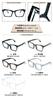 Nuevas gafas irregulares anti-luz azul, gafas retro versátiles para miopía, se pueden equipar con grados 66008