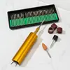 Máquina Multifuncional Mini Metal Pequena Elétrica para Moagem, Aplicação de Cola de Cristal, Polimento de Resina e Polimento Caneta Elétrica de Gravação Manual Wen Play