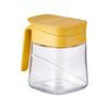 Tempero aromatizado Jar Cozinha suprimentos Vidro Frasco de sal Caixa de tempero doméstico MSG Sal caixa de tempero Prateleira de copo