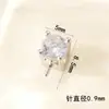 Colgante de Zirconia con Incrustaciones de Perla en Cobre con Recubrimiento de Oro de 18K que Conserva el Color, Broche de Collar que Conserva el Color, Accesorios de Joyería DIY de Alta Gama