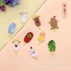 Pegatinas de Tela Bordadas de Paleta de Helado de Dibujos Animados Transfronterizas Pegatinas Bordadas de Helado Pegatinas de Reparación Pegatinas Decorativas para Teléfono Móvil y Libros Accesorios