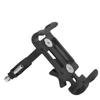 Suporte para celular em liga de alumínio para bicicleta, suporte para celular com navegação, estrutura de fixação, criativo, multifuncional, para motocicleta