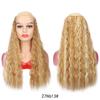 Peluca de Maíz en Forma de U Ramita de Cabello en Forma de V Ramita de Cabello Rizado Peluca para Mujer Ramita de Cabello Rizado de Lana en Forma de U
