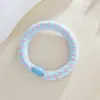Goma para el Cabello Dulce Color Caramelo para Mujeres Alta Elasticidad No Daña el Cabello Cuerda para el Cabello con Corazón Femenino para Atar el Cabello Accesorios para el Cabello 2026 Nuevo Lindo
